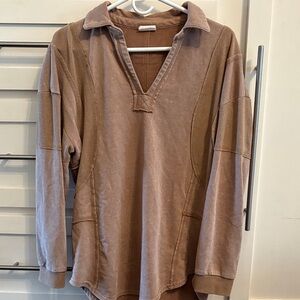 Women's Brown Sweatshirt